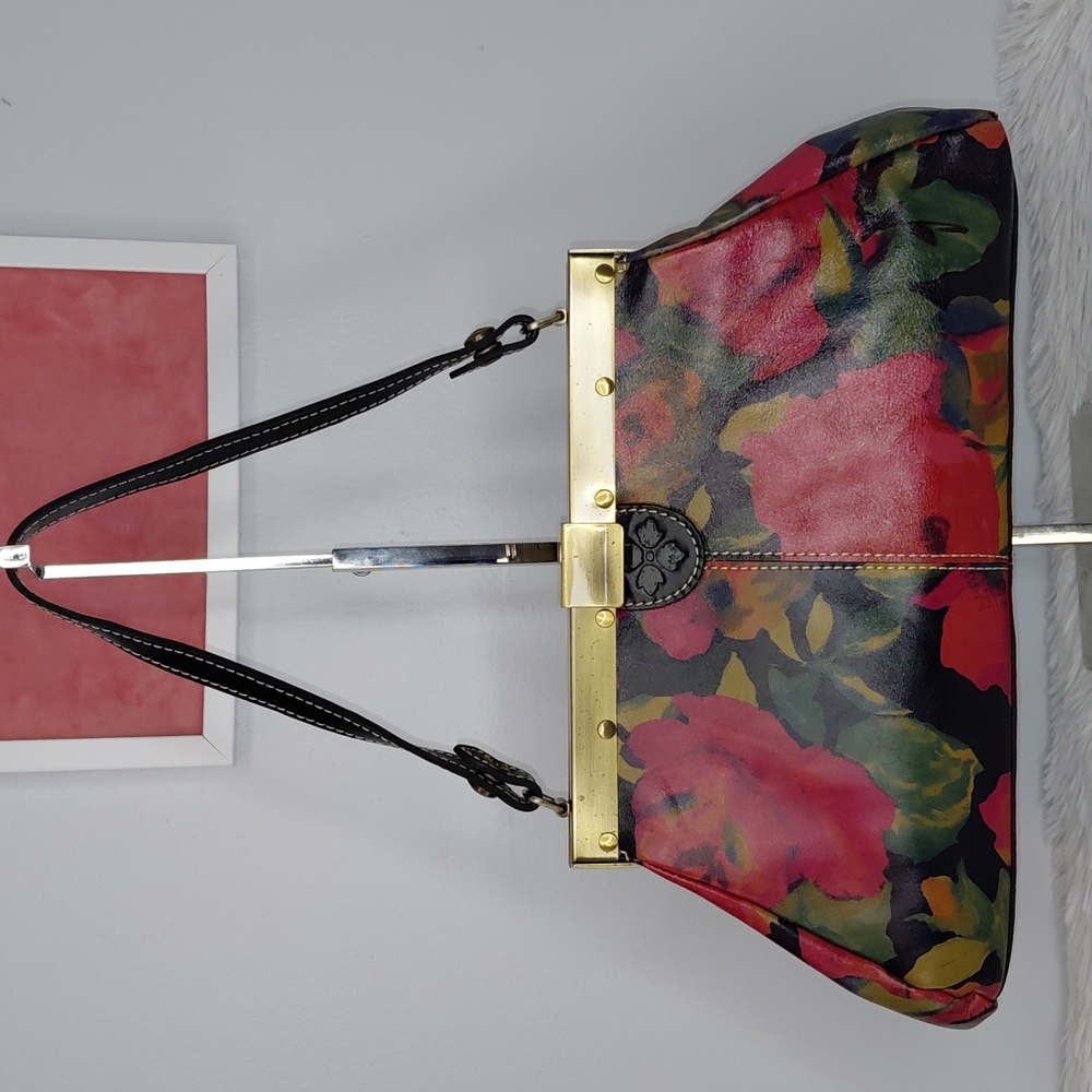 Patricia Nash Ferrara Frame Satchel